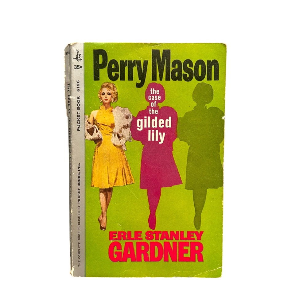 Pocket Books The Case of the Gilded Lily Erle Stanley Gardner 1961 Perry Mason